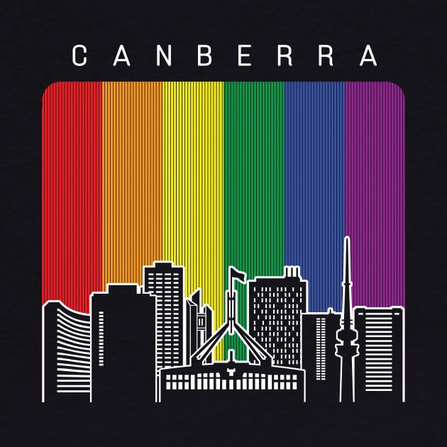 Canberra LGBT Flag by travel2xplanet